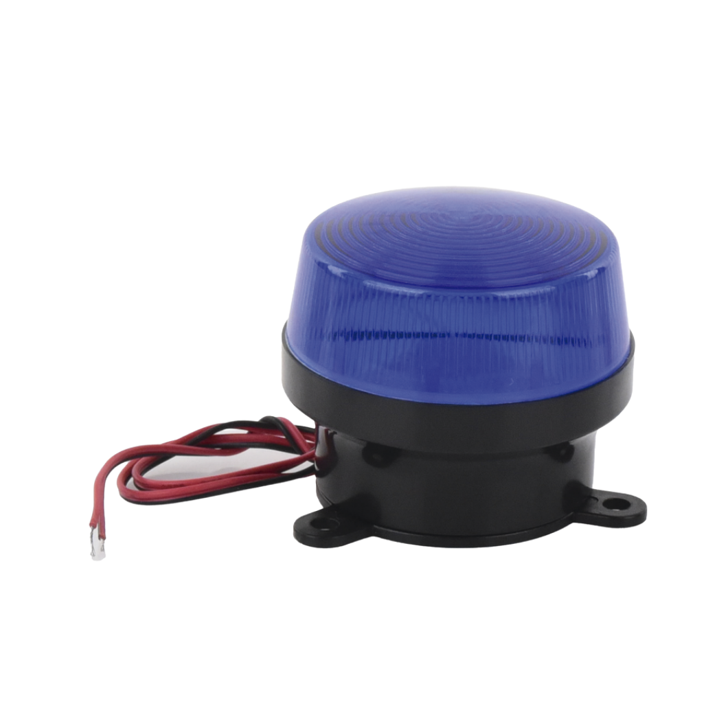 Señal visual mini estrobo azul SF-STRB con bajo consumo