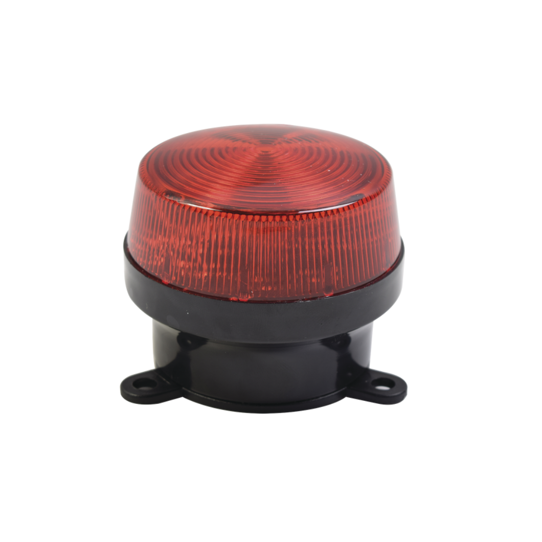 MINI ESTROBO ROJO SFIRE SF-STRR PARA INTERIORES CON MONTAJE DE PESTAÑA