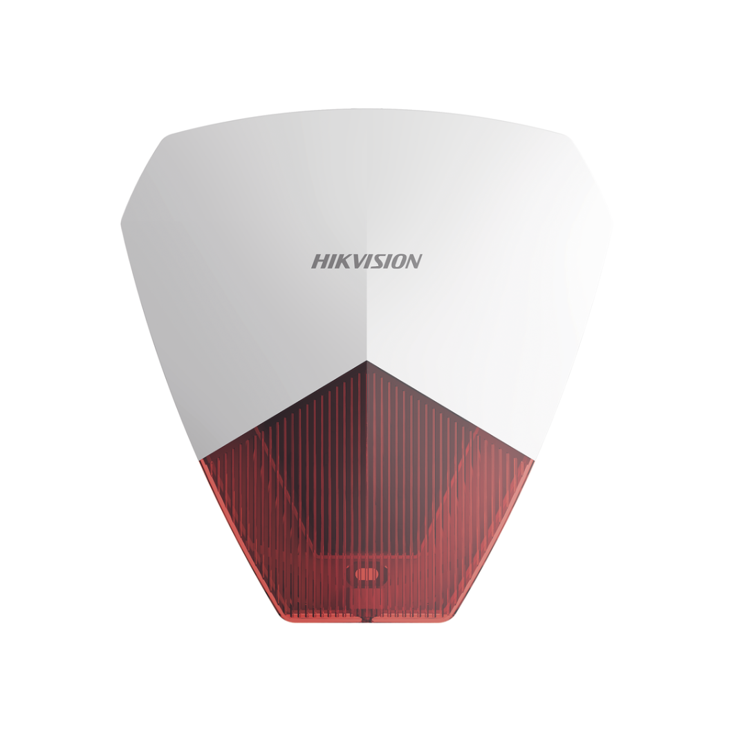 SIRENA DE ALERTA ROJA DS-PS1-R IP54 PARA PANEL DE ALARMA