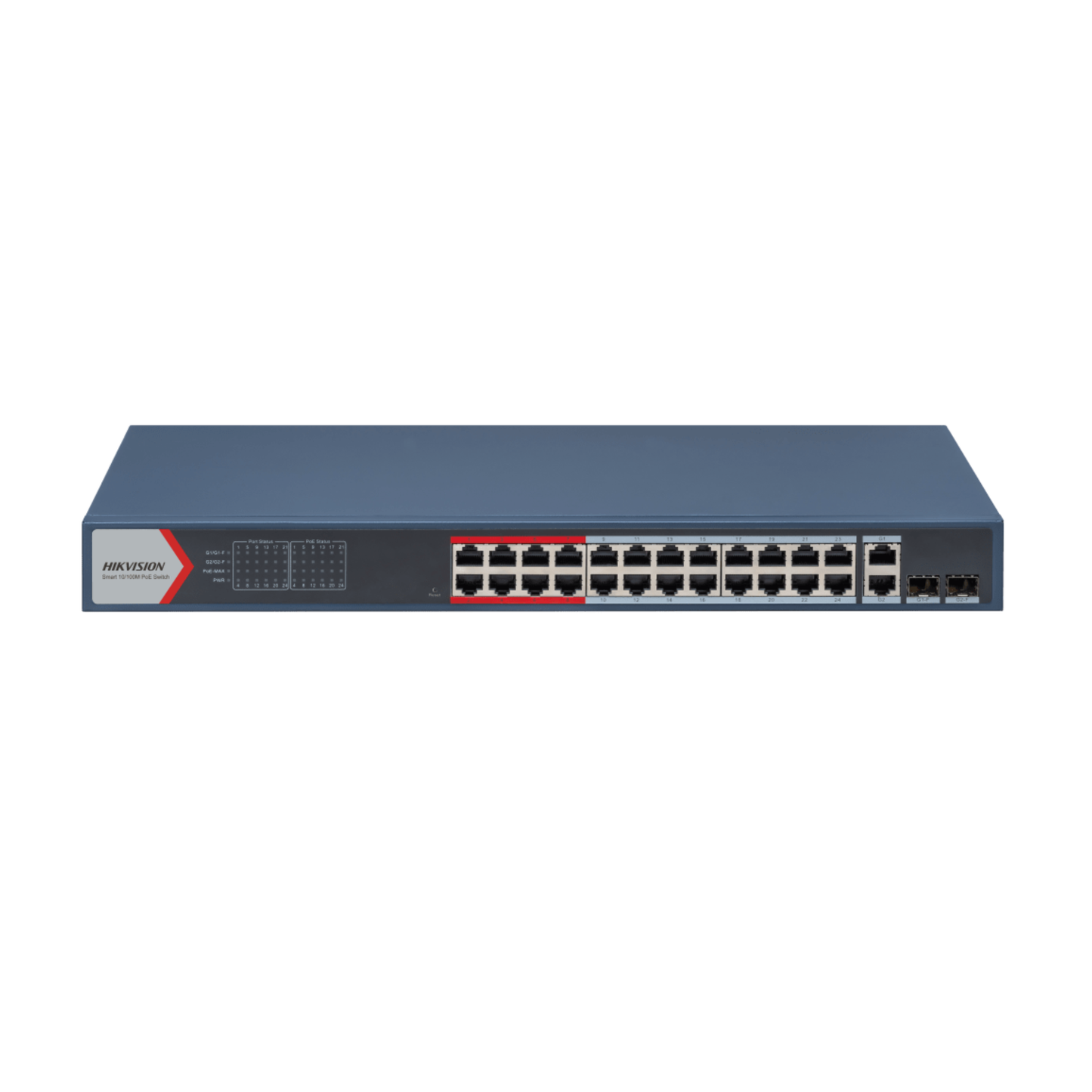 Switch PoE HIKVISION DS-3E1326P-EI de 24 puertos administrable