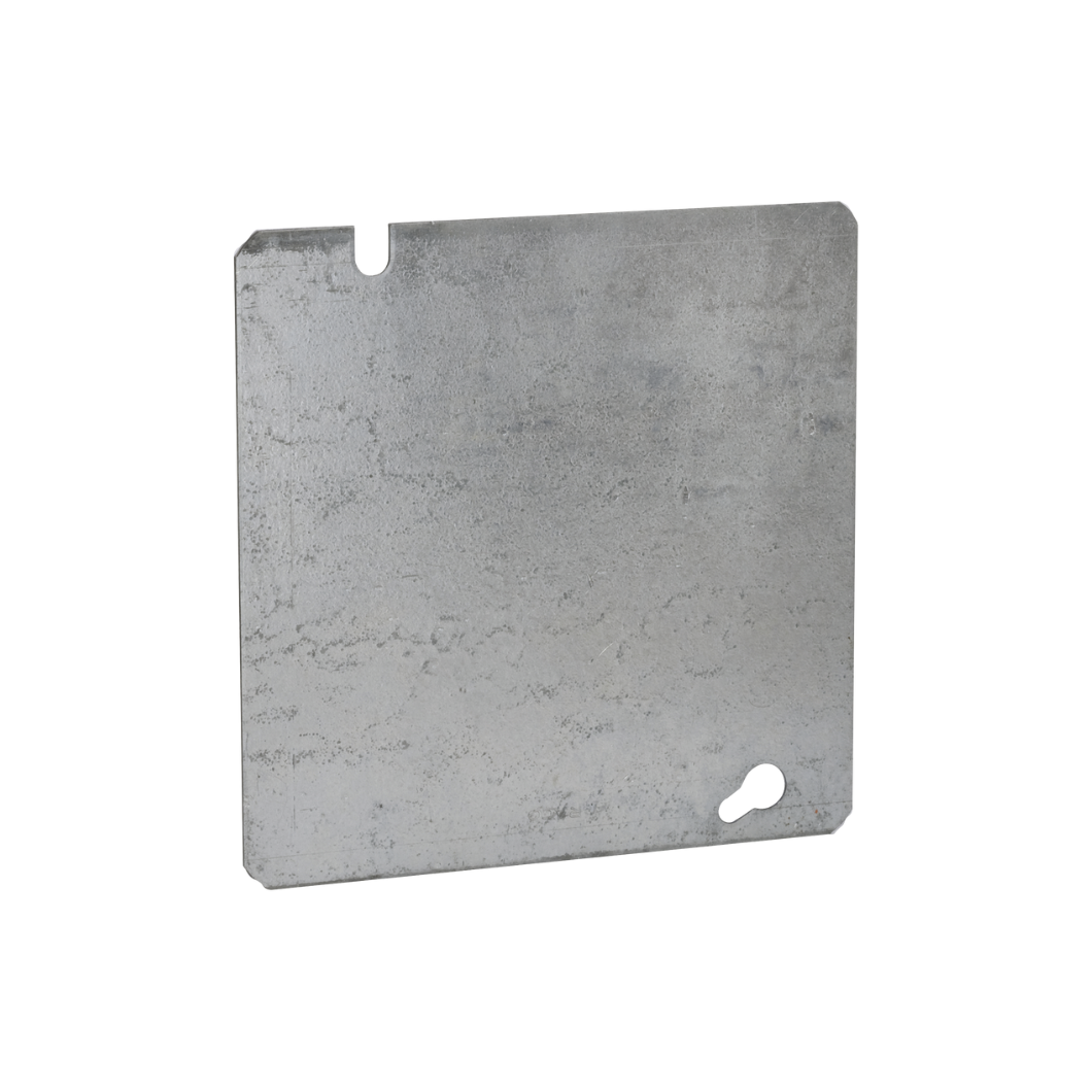 Tapa cuadrada ciega RACO HUB-832 galvanizada