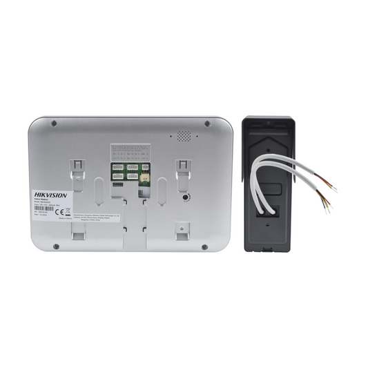 Sistema de seguridad de acceso con videoportero análogo HIKVISION