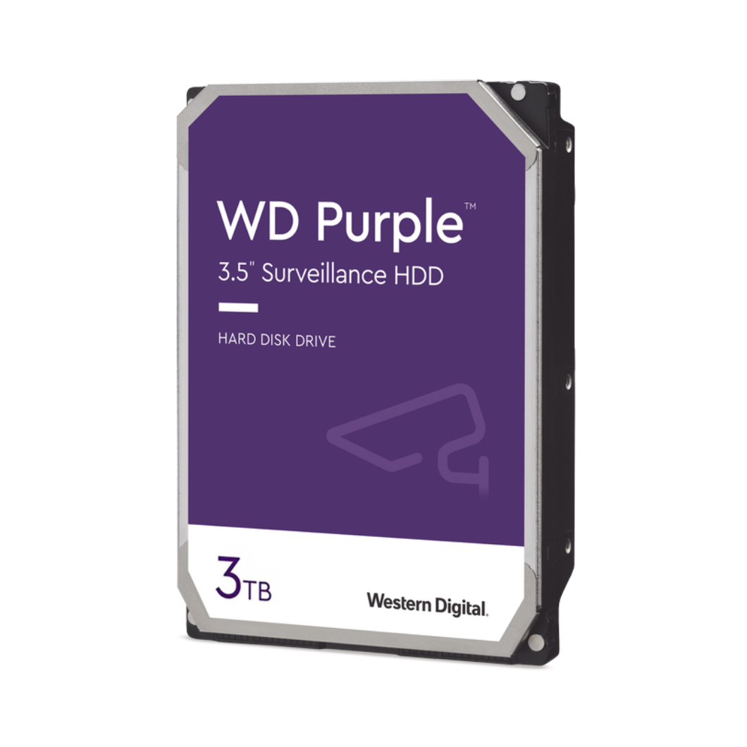 Disco duro WD Purple 3TB WD33PURZ para videovigilancia 24/7