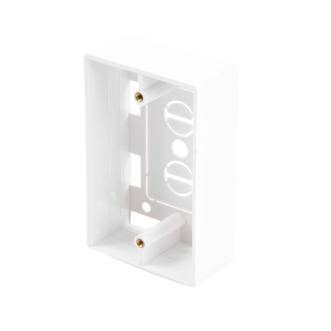 Caja de Pared Universal, Color blanco, Para montaje con Placas de Pared