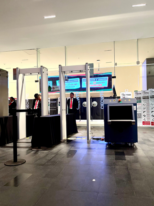 Máquina de rayos X para inspección durante K-EXPO México 2026