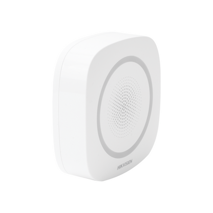 Sirena inalámbrica para interior HIKVISION con estrobo azul