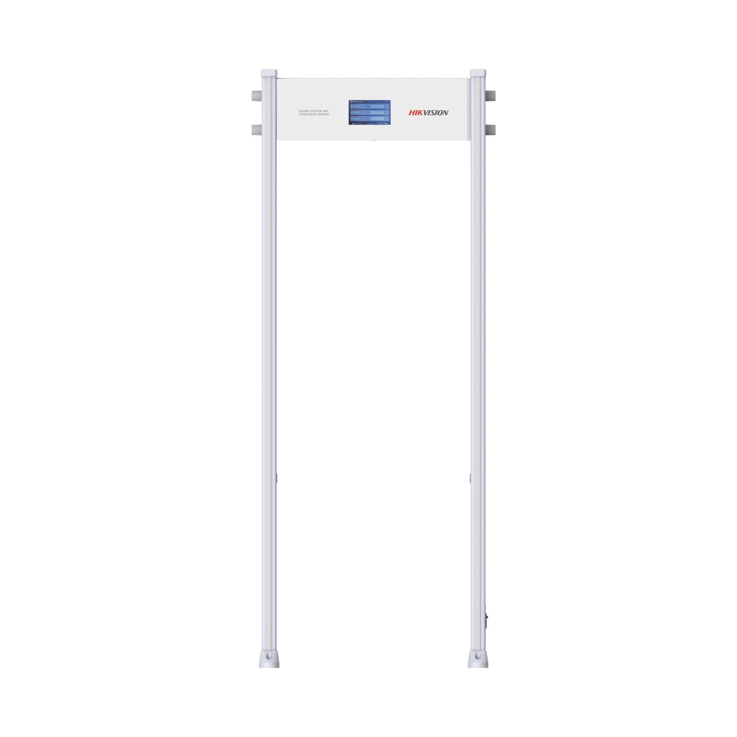 arco detector metales 18 zonas hikvision seguridad