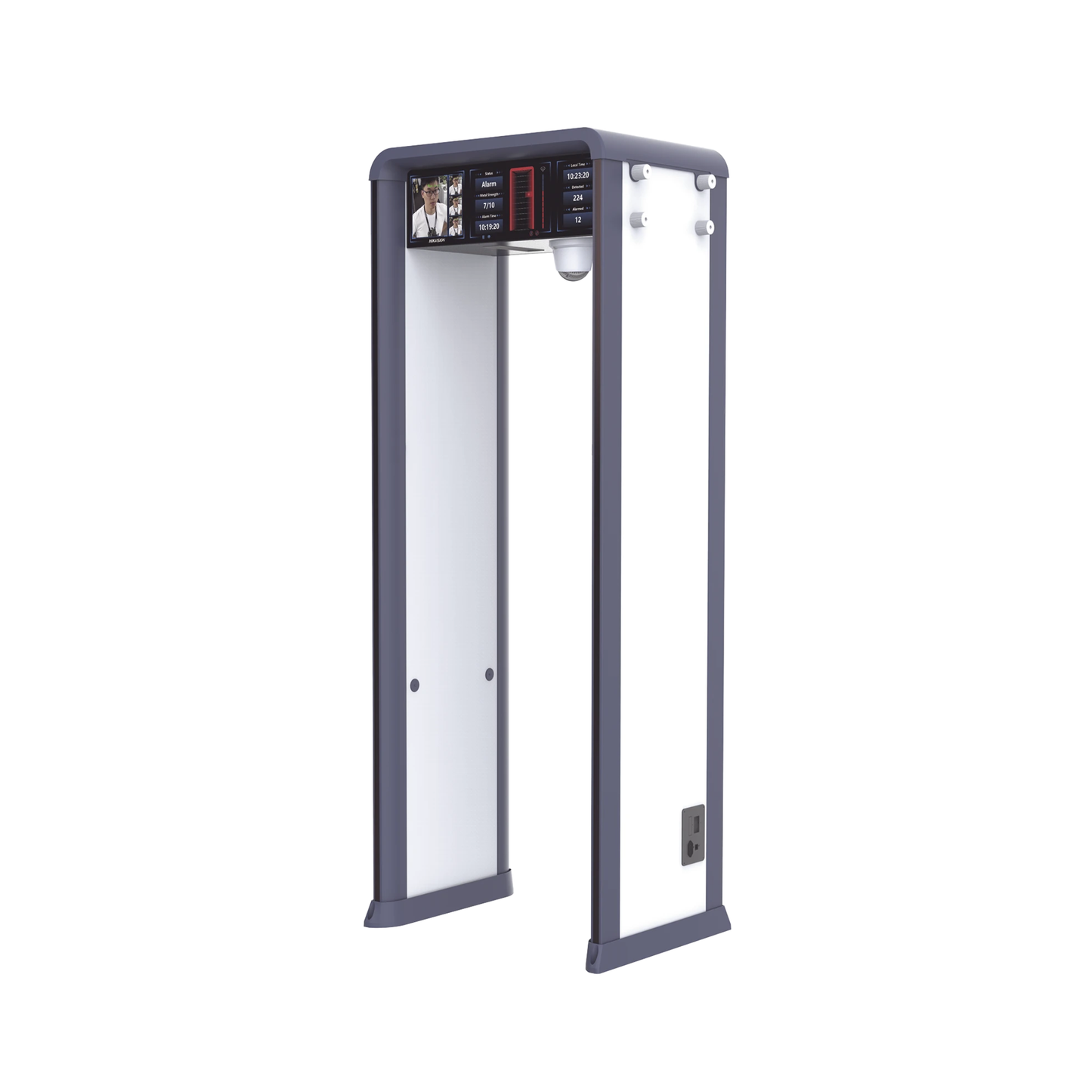 DETECTOR DE METALES HIKVISION CON PANTALLAS LCD