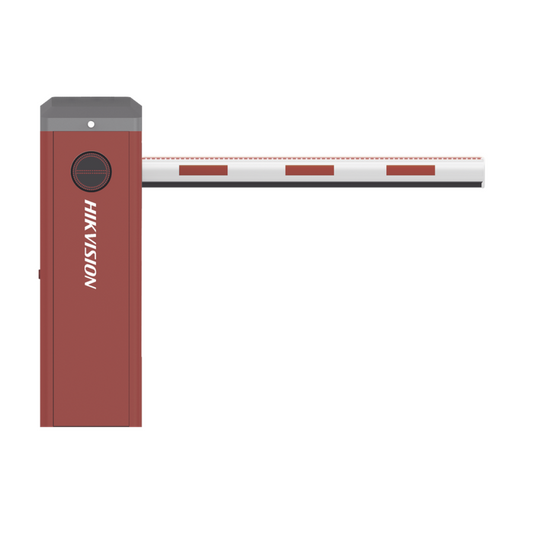 Barrera vehicular HIKVISION DS-TMG520 brazo iluminado 4 metros