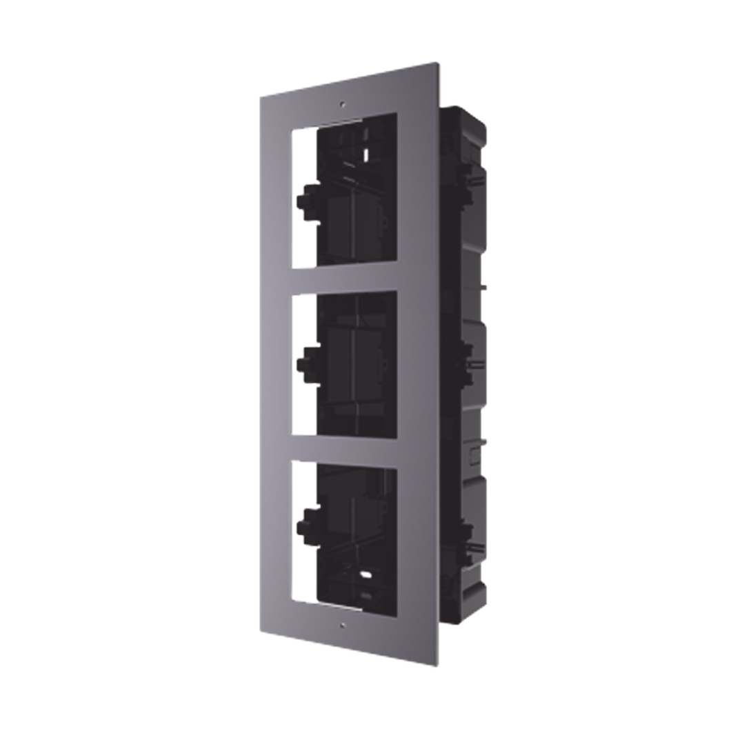 Base empotrable Hikvision DS-KD-ACF3 para videoportero.