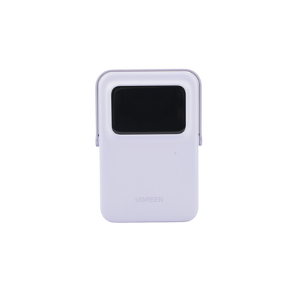 Cargador portátil UGREEN 5000mAh morado con carga rápida