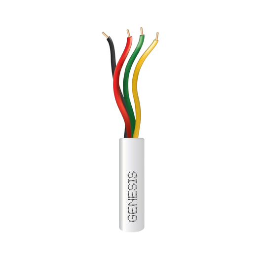 Cable Genesis 2103-1101/1000 4x22 AWG para alarmas.