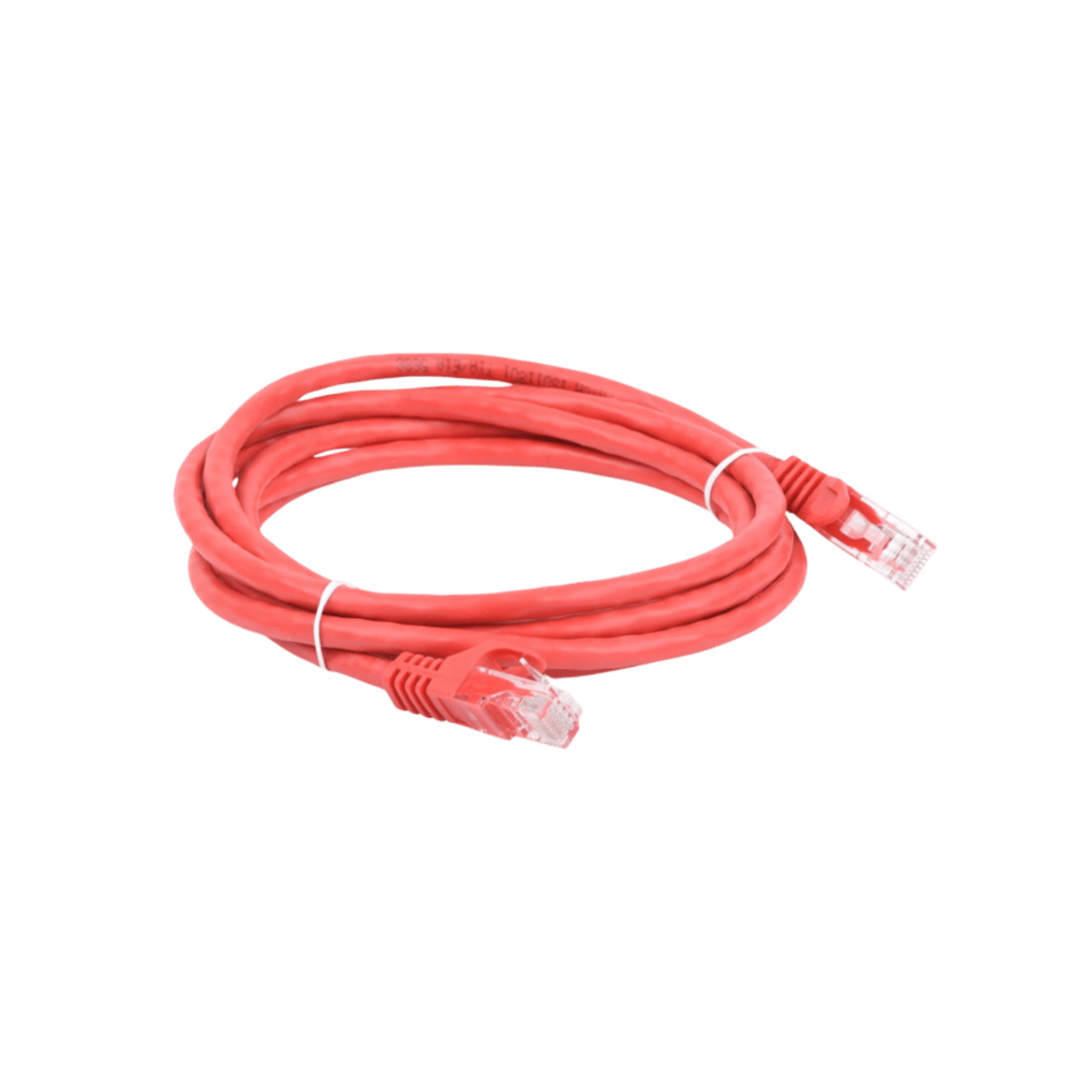 Cable UTP Cat6 modelo LP-UT6-200-RD rojo de 2 metros