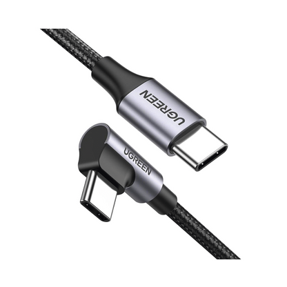 Cable USB-C UGREEN 50123 con ángulo de 90 grados para carga rápida
