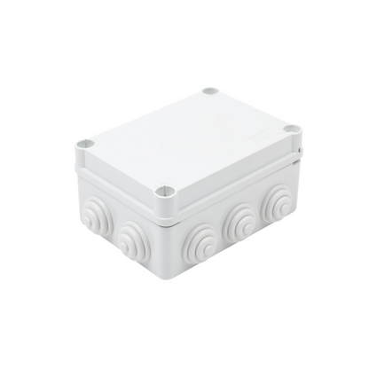 Caja eléctrica resistente para sistemas solares y de seguridad
