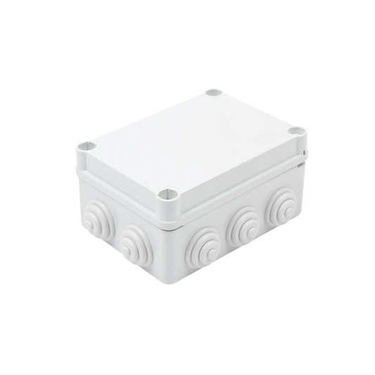 Caja eléctrica resistente para sistemas solares y de seguridad