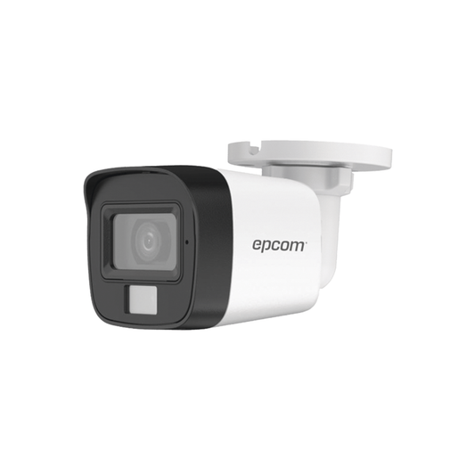 Cámara EPCOM B3K-TURBO-DL 3K Dual Light con micrófono integrado.