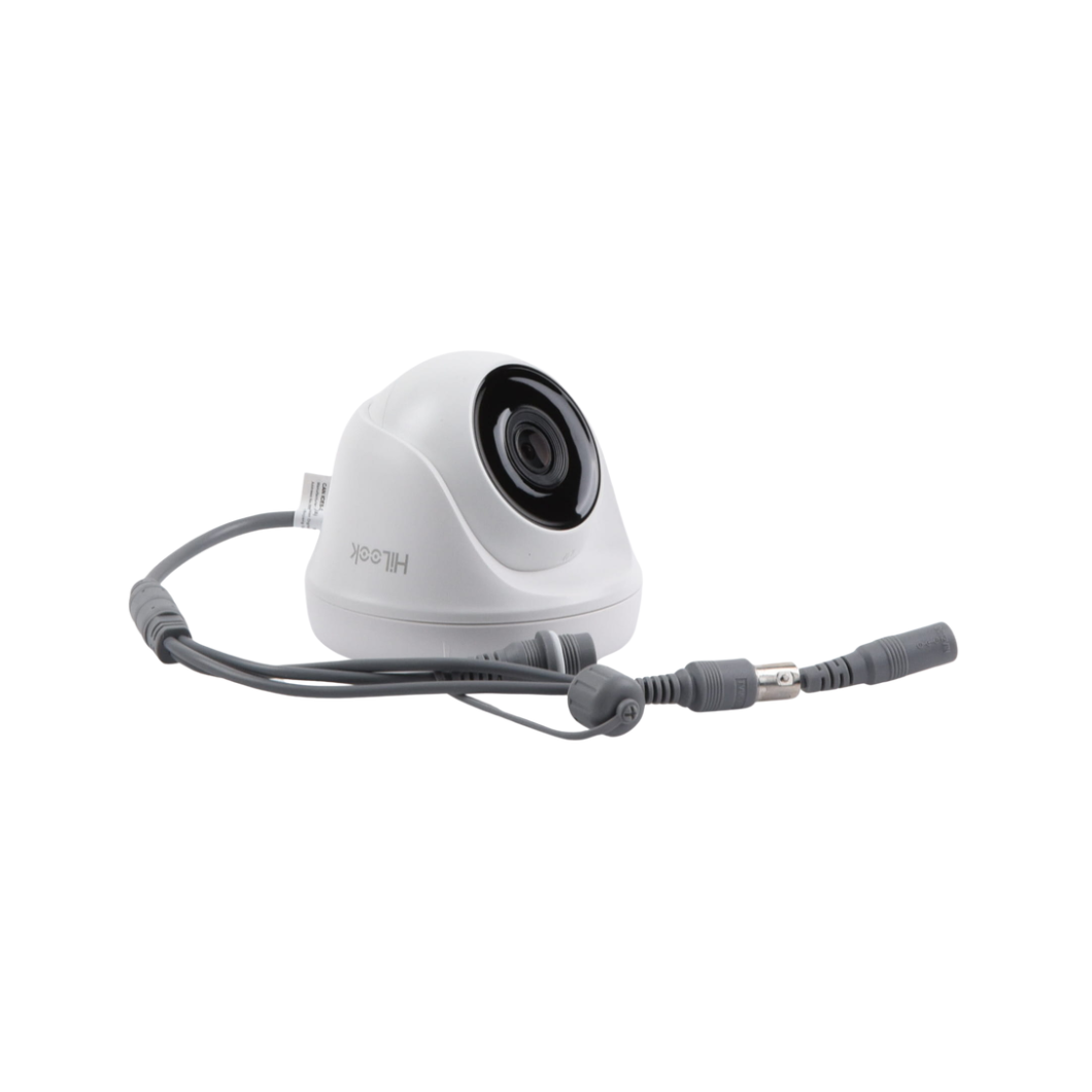 Detalle del lente 2.8 mm de cámara HiLook THC-T120-PC con ángulo
