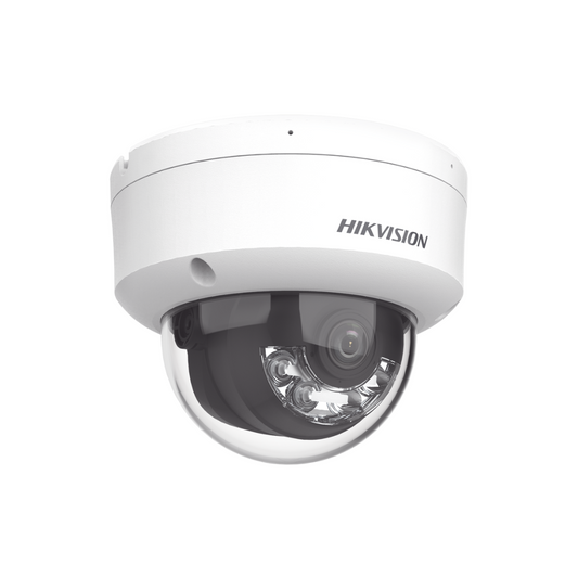 CAMARA DOMO IP DUAL LIGHT HIKVISION DS-2CD1123G2-LIU 2 MEGAPIXELES EXTERIOR POE