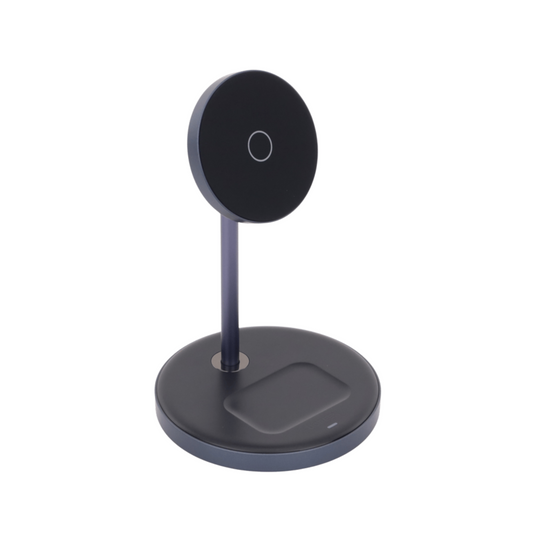 Estación de carga inalámbrica 3 en 1 con magsafe simultanea para iphone airpods y carga rápida