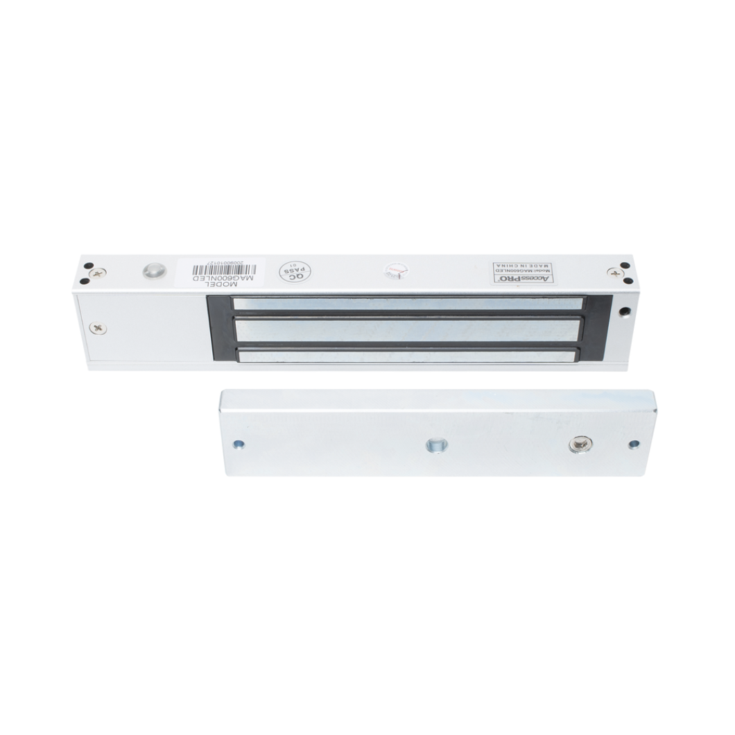 Chapa magnética ACCESSPRO modelo MAG600NLED con luz LED ultra-brillante