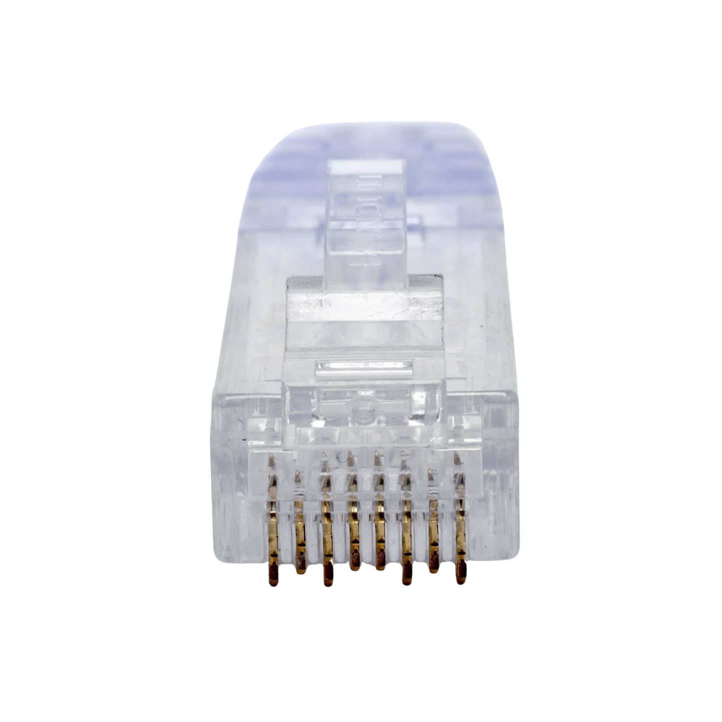 Plug RJ45 Cat6 UTP Chapado en Oro (Paquete 100 pzas)