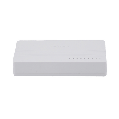 Modelo DS-3E0108D-E de HIKVISION para redes básicas con 8 puertos