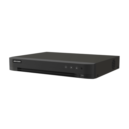 DVR 16 Canales 4K con Tecnología AcuSense y Audio Bidireccional