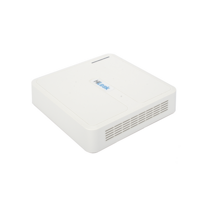DVR HiLook DVR-104G-M1/T con 4 canales TURBOHD + 1 IP y salida Full HD para videovigilancia profesional.
