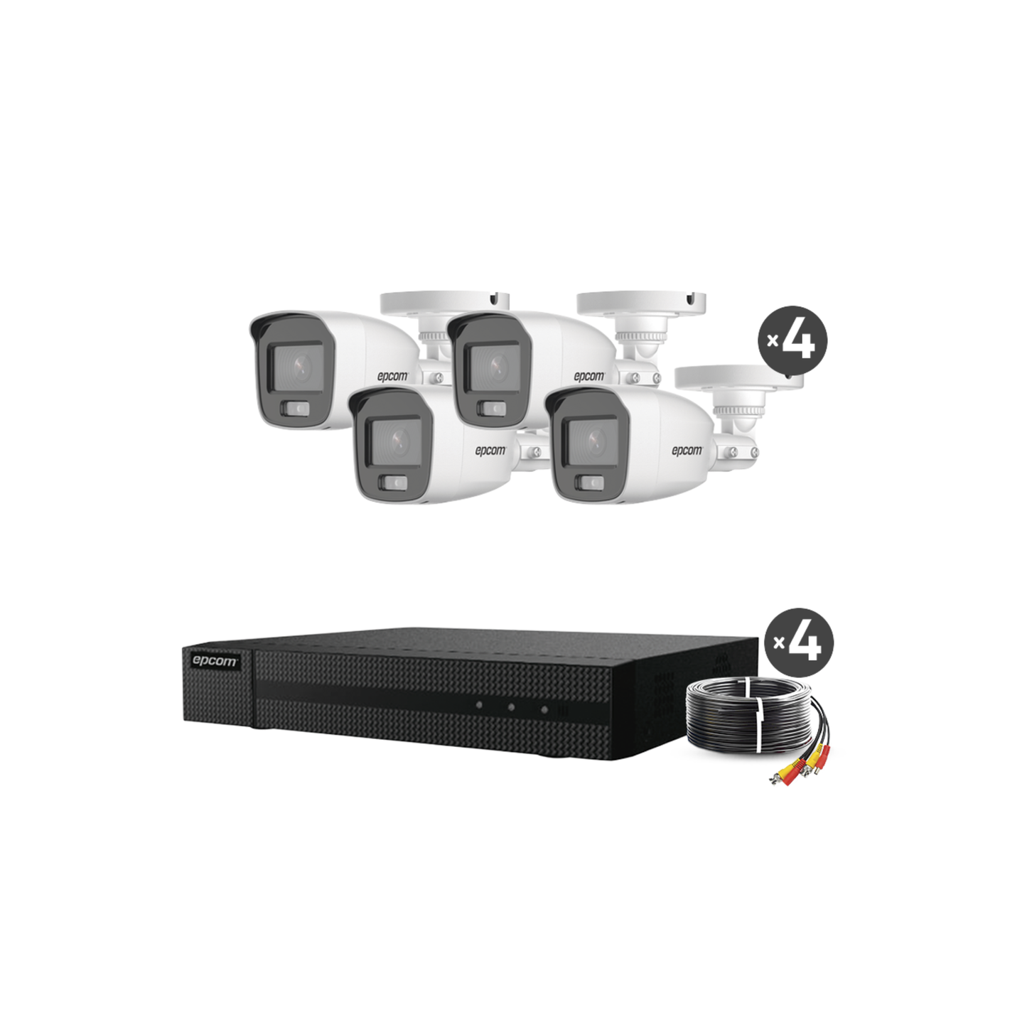 KIT_TURBOHD_4_CAMARAS_COLORVU_EPCOM_B8_KIT_CV_A