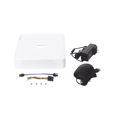 DVR 8 canales TurboHD y 2 IP 5MP con salida Full HD HDMI y VGA compatible con Hikvision