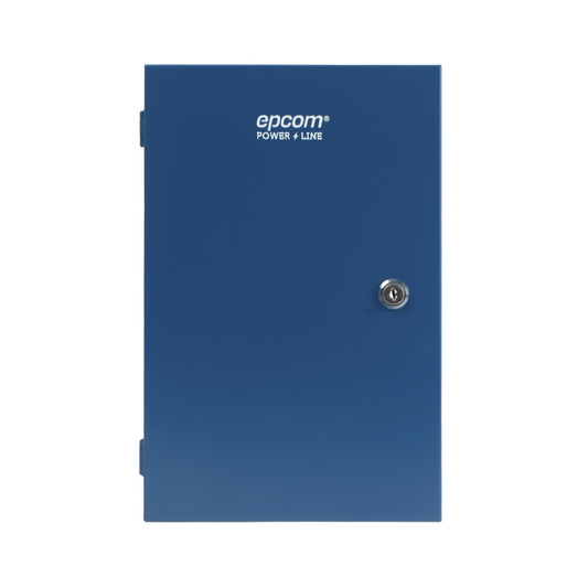 Fuente profesional EPCOM XP-16DC-20-4KV con 16 salidas y protección individual para cámaras 4K