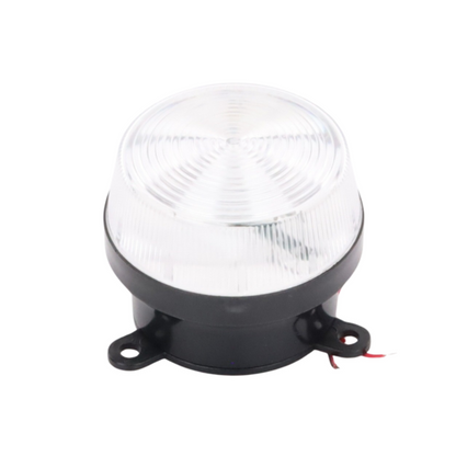 MINI ESTROBO SFIRE COLOR CLARO CON MONTAJE DE PESTAÑA PARA INTERIORES