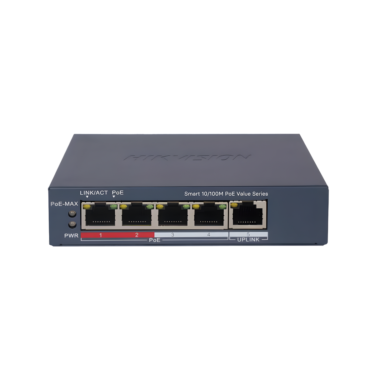 Switch PoE Hikvision DS-3E1105P-EI/M administrable 45W