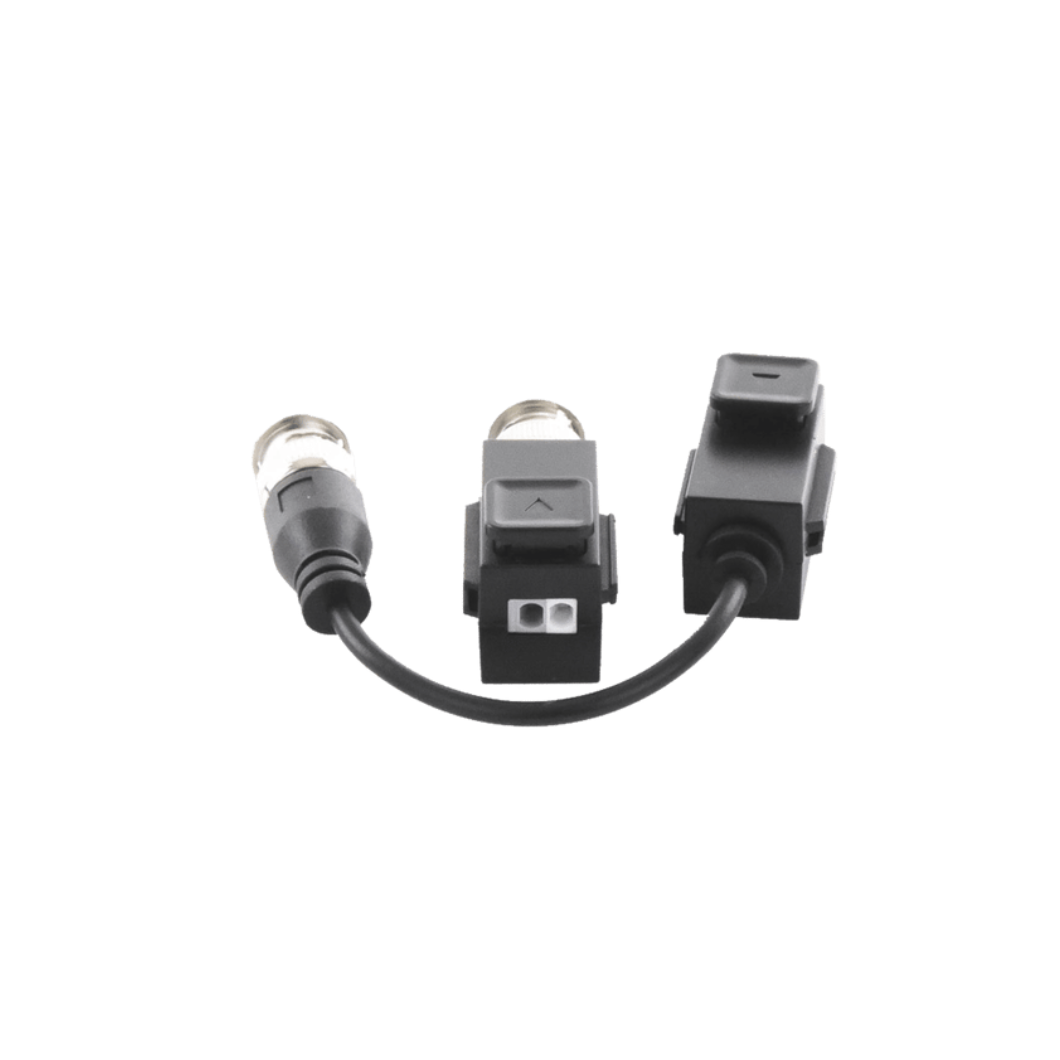 baluns hilook bl-1h18 para cámaras turbohd con soporte de audio y datos