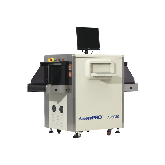 Máquina de rayos X ACCESSPRO AP-5030 para inspección de equipaje con túnel de 50x30 cm.
