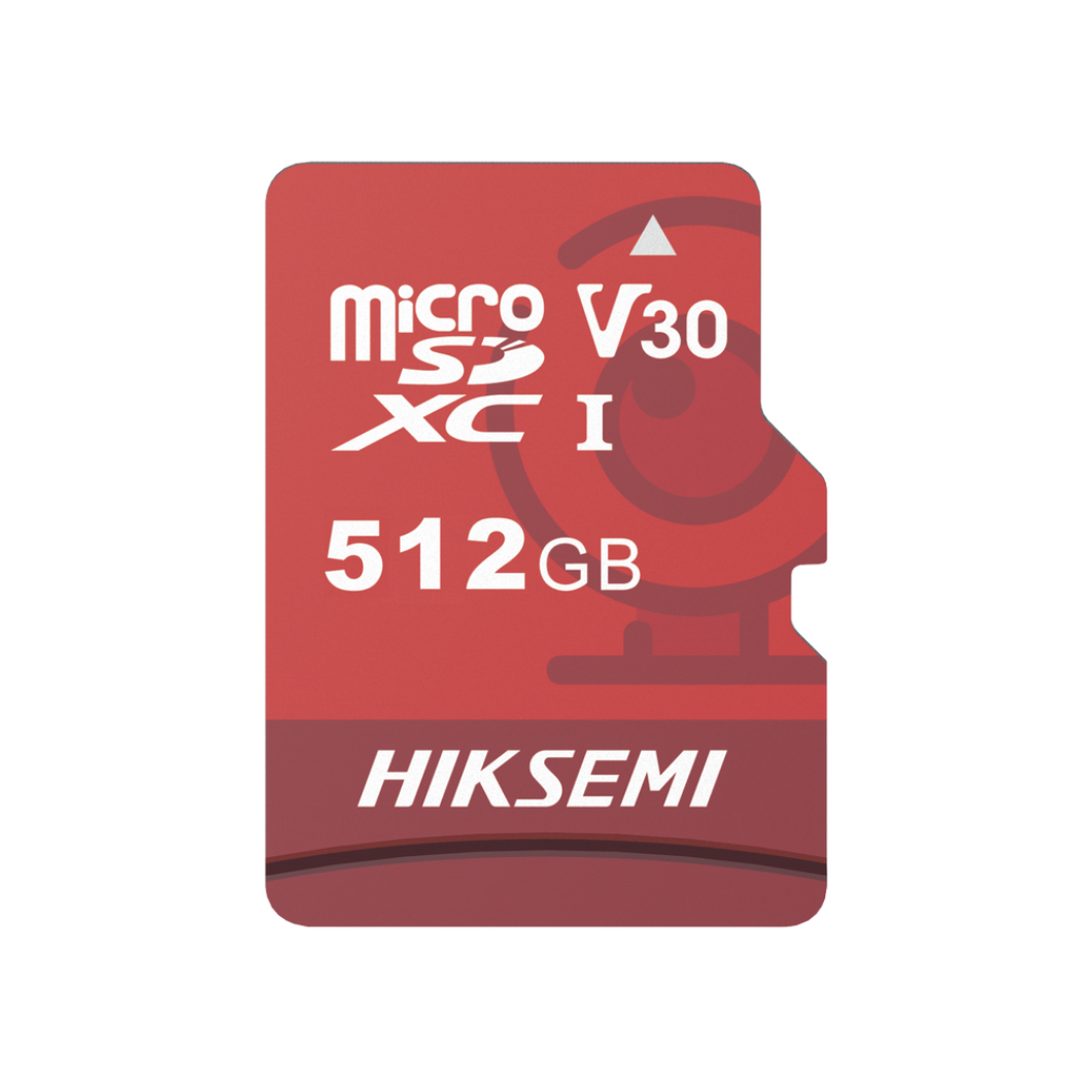 MEMORIA MICROSD HIKSEMI 512GB PARA SISTEMAS DE VIDEOVIGILANCIA 24/7