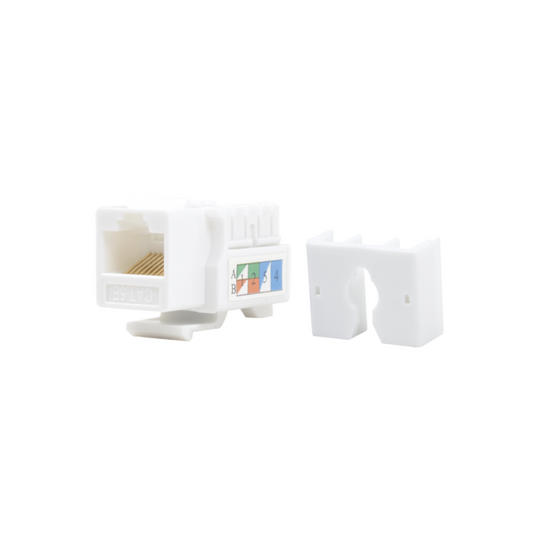 Módulo keystone blanco LP-KJ-505-WH con terminación 110