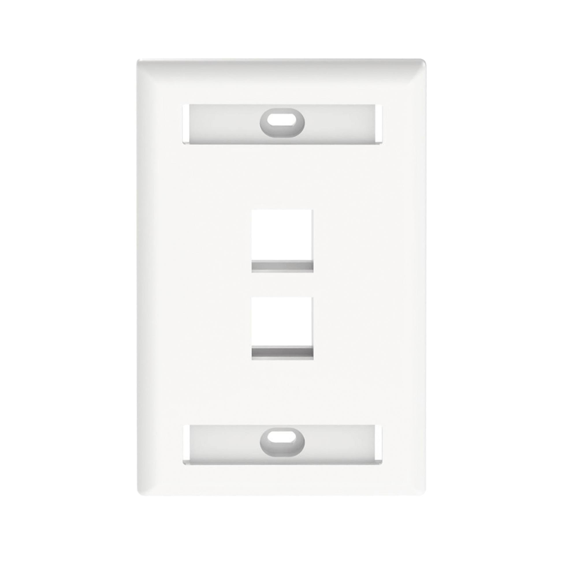 Placa de pared 2 puertos PANDUIT NK2FWHY