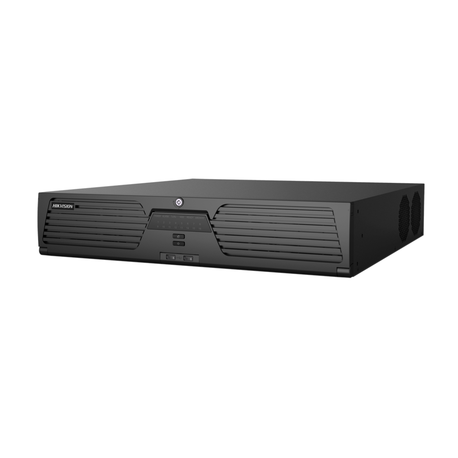 nvr 64 canales hikvision acusense raid