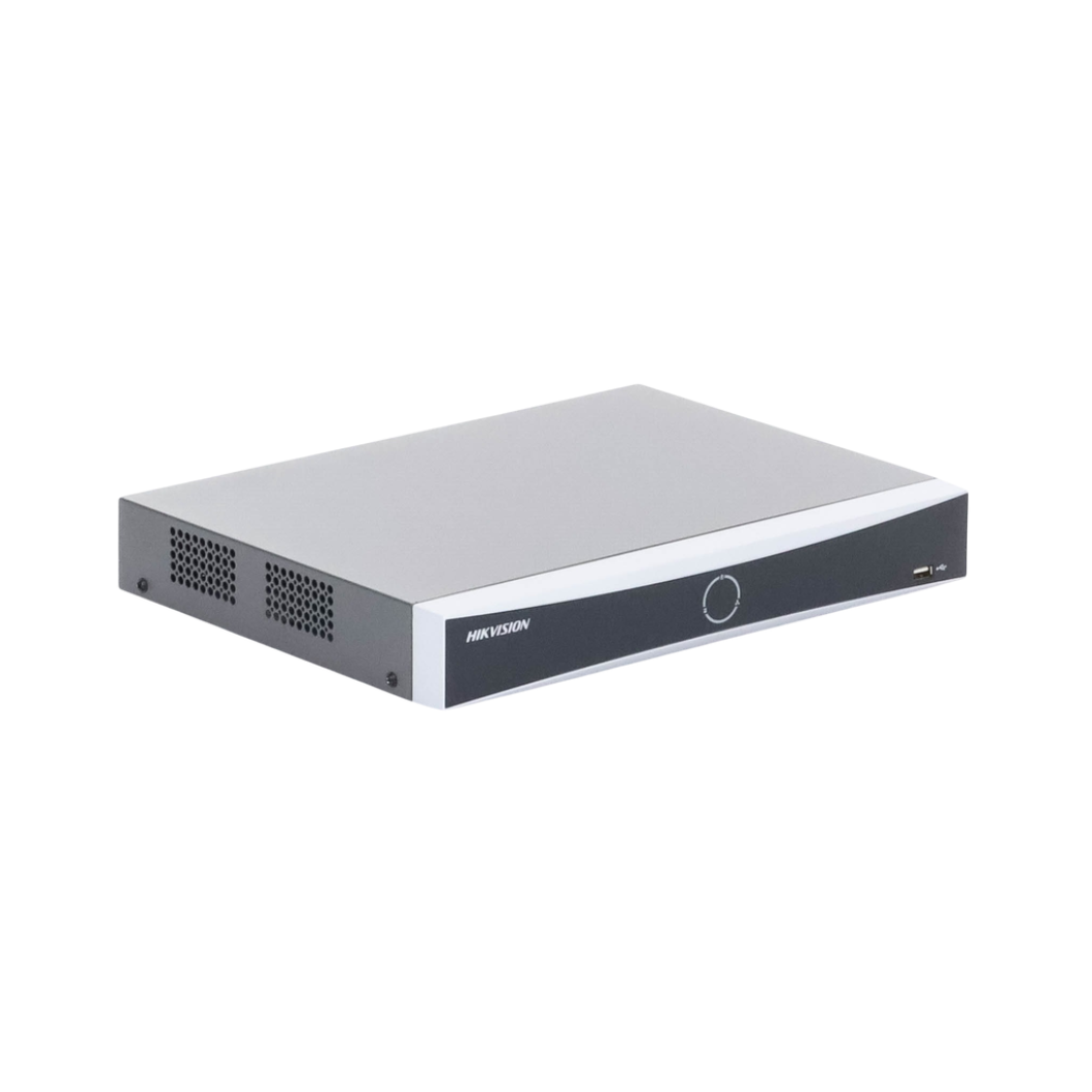 NVR HIKVISION DS-7616NXI-K1(B) con diseño compacto y moderno
