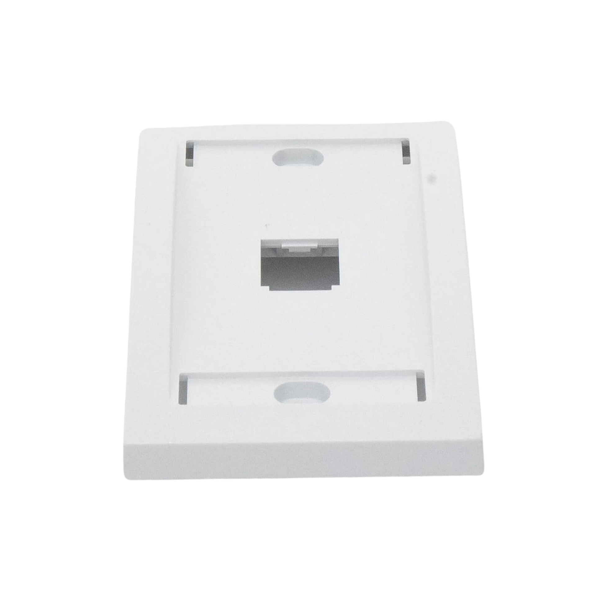 Placa para red con diseño ejecutivo y etiqueta integrada