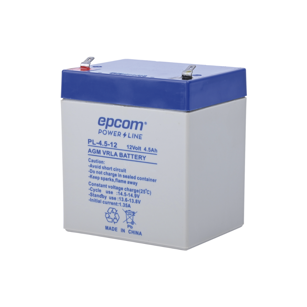 Batería sellada 12V 4.5Ah para seguridad electrónica