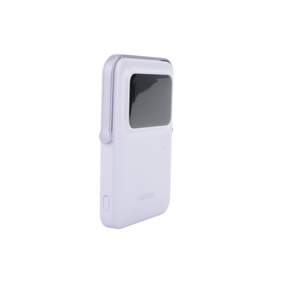 Batería externa UGREEN con pantalla TFT y soporte plegable