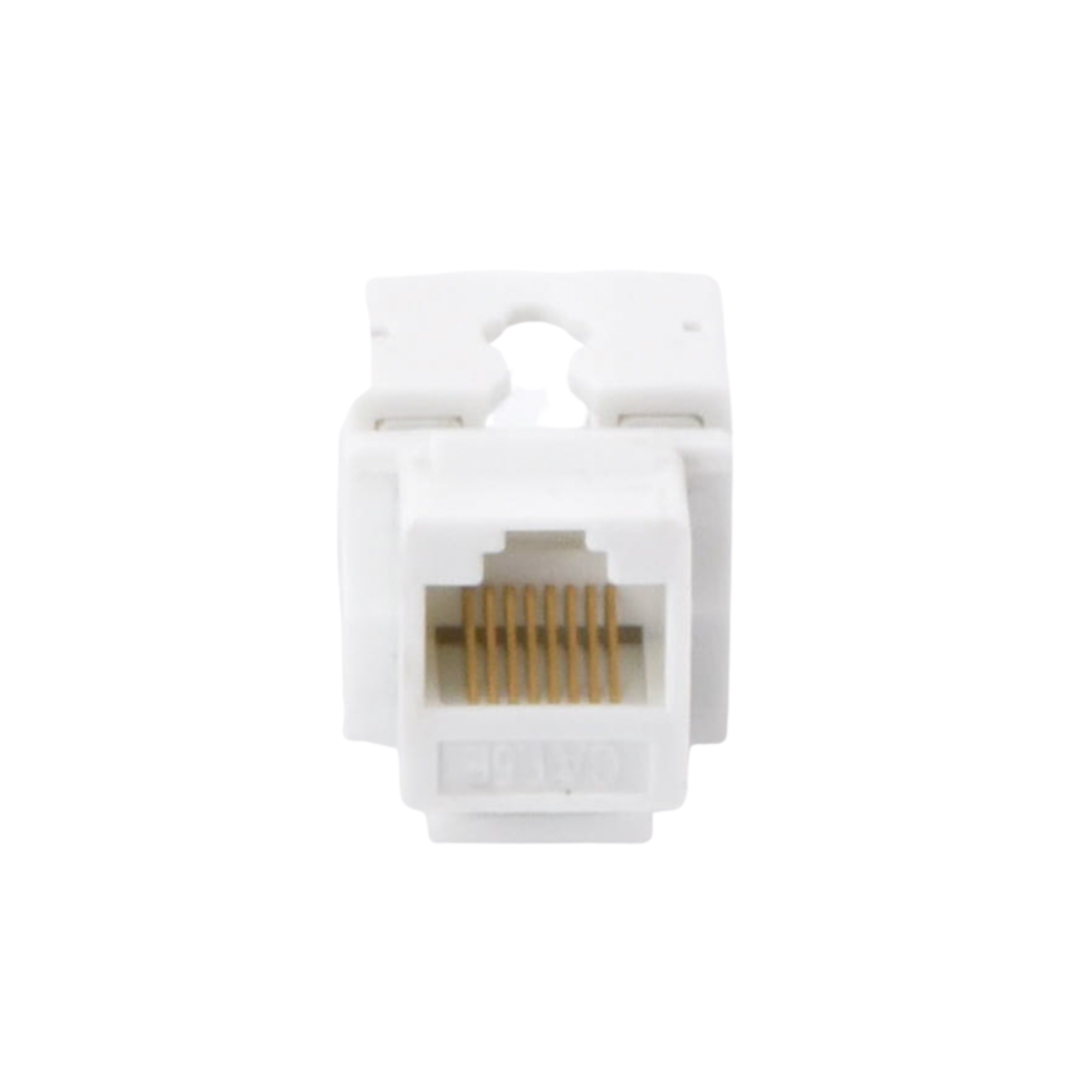 Keystone RJ45 blanco sin blindaje Cat5e LINKEDPRO