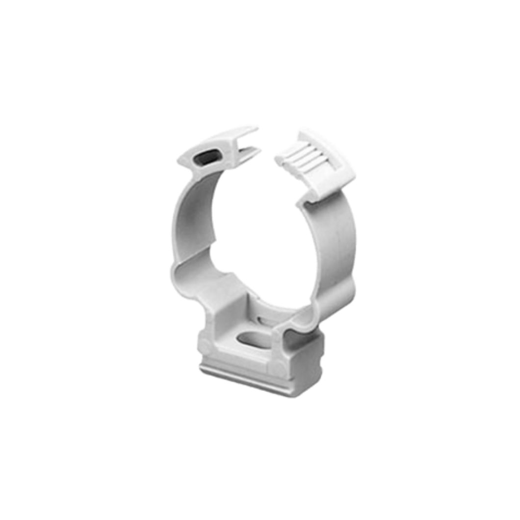 Soporte de Collar PVC Autoextinguible para Tubo Rígido 25mm