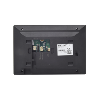 Monitor IP con Pantalla Táctil de 7" para Videoportero IP: PoE/WiFi, Video en Vivo, Audio Dos Vías, Apertura Remota