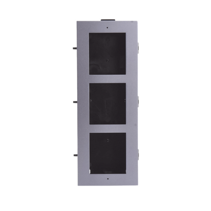 Base de 3 Espacios para Módulos de Videoportero Hikvision (Empotrar)
