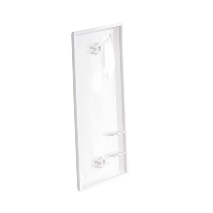 Placa de Pared Ciega Universal Blanca