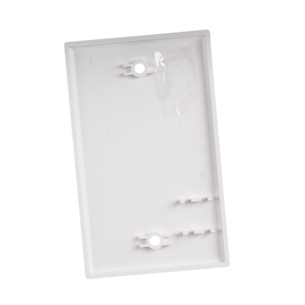 Placa de Pared Ciega Universal Blanca